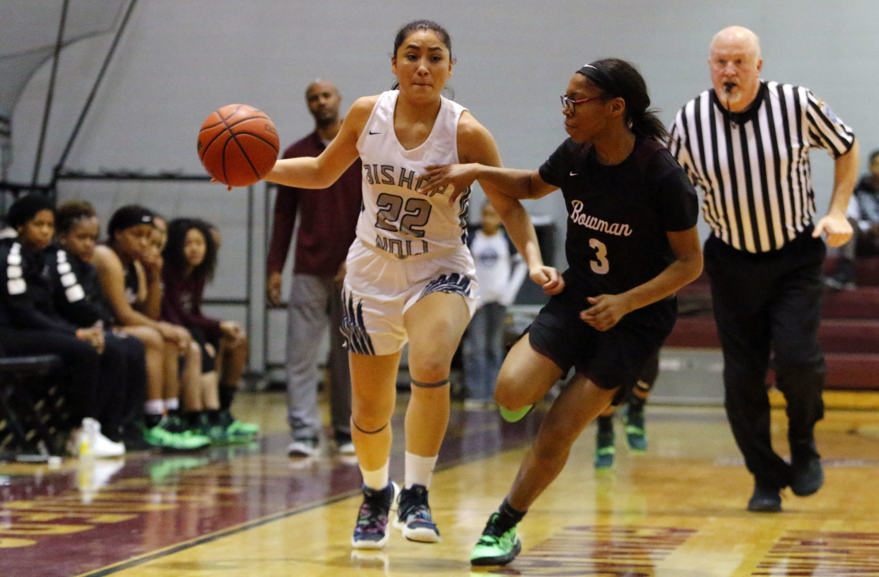 Gallery: Girls 2A basketball sectional final - Bishop Noll vs. Bowman Academy